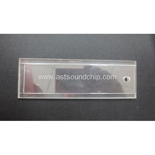 Acrylic box display with LED Module,Led Acrylic box price label